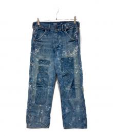 POLO RALPH LAUREN（ポロ・ラルフローレン）の古着「Distressed Carpenter Jeans」｜インディゴ