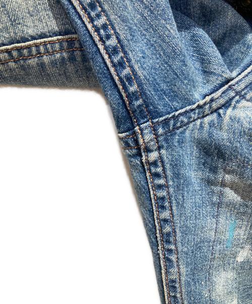POLO RALPH LAUREN（ポロ・ラルフローレン）POLO RALPH LAUREN (ポロ・ラルフローレン) Distressed Carpenter Jeans インディゴ サイズ:71cm (W28)の古着・服飾アイテム