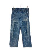 POLO RALPH LAURENポロ・ラルフローレン）の古着「Distressed Carpenter Jeans」｜インディゴ