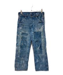 POLO RALPH LAUREN（ポロ・ラルフローレン）の古着「Distressed Carpenter Jeans」｜インディゴ