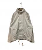 Barbourバブアー）の古着「ハイネックジャケット」｜ベージュ