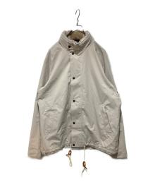 Barbour（バブアー）の古着「ハイネックジャケット」｜ベージュ