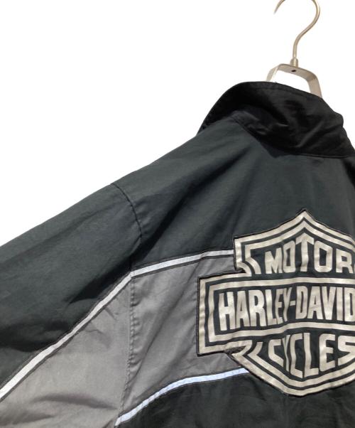 HARLEY-DAVIDSON（ハーレーダビッドソン）HARLEY-DAVIDSON (ハーレーダビッドソン) 半袖シャツ ブラック サイズ:Ｌの古着・服飾アイテム