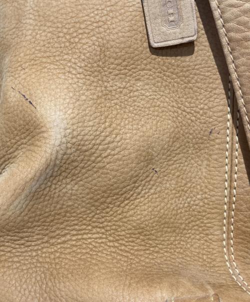 COACH（コーチ）COACH (コーチ) ヌバックレザーリュック ブラウンの古着・服飾アイテム