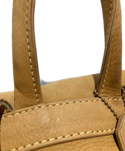 COACH（コーチ）COACH (コーチ) ヌバックレザーリュック ブラウンの古着・服飾アイテム