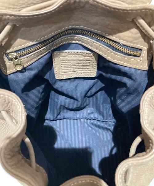COACH（コーチ）COACH (コーチ) ヌバックレザーリュック ベージュの古着・服飾アイテム