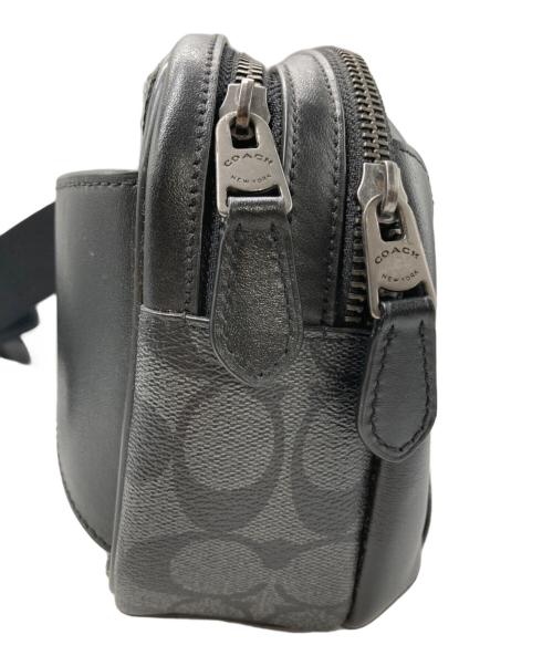 COACH（コーチ）COACH (コーチ) ウエストバッグ グレーの古着・服飾アイテム