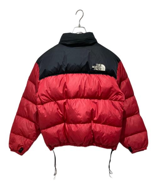 THE NORTH FACE（ザ ノース フェイス）THE NORTH FACE (ザ ノース フェイス) ダウンジャケット ブラック×レッド サイズ:Mの古着・服飾アイテム