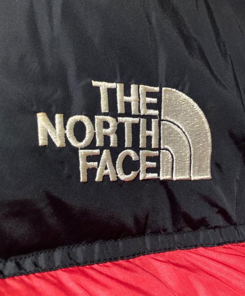 THE NORTH FACE（ザ ノース フェイス）THE NORTH FACE (ザ ノース フェイス) ダウンジャケット ブラック×レッド サイズ:Mの古着・服飾アイテム