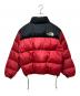 THE NORTH FACE (ザ ノース フェイス) ダウンジャケット ブラック×レッド サイズ:M：12000円