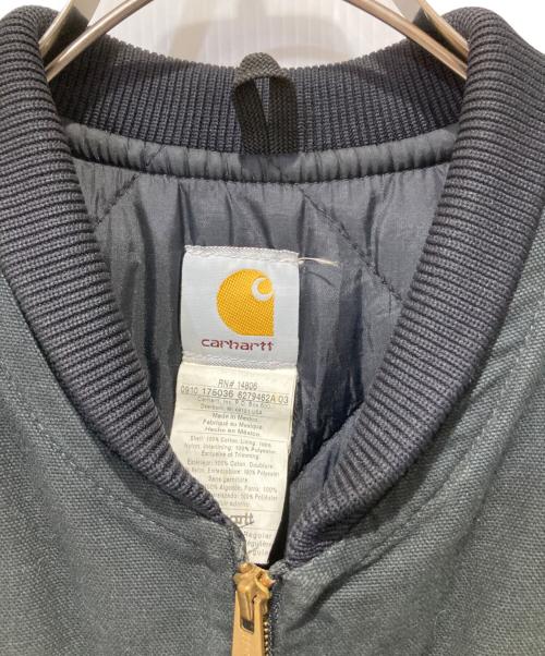 CarHartt（カーハート）CarHartt (カーハート) ワークベスト ブラック サイズ:Sの古着・服飾アイテム