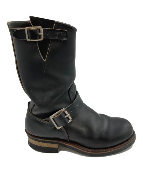 RED WING（レッドウィング）RED WING (レッドウィング) エンジニアブーツ ブラック サイズ: 6 1/2の古着・服飾アイテム