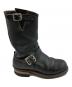 中古・古着 RED WING (レッドウィング) エンジニアブーツ ブラック サイズ: 6 1/2：35000円