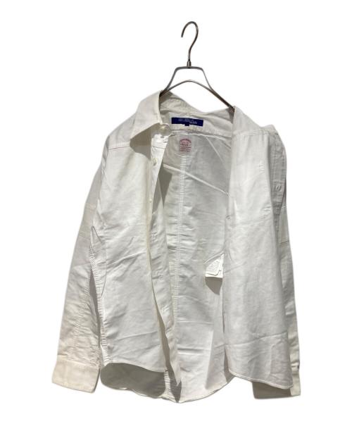 COMME des GARCONS JUNYA WATANABE MAN（コム デ ギャルソン ジュンヤ ワタナベ マン）COMME des GARCONS JUNYA WATANABE MAN (コム デ ギャルソン ジュンヤ ワタナベ マン) BROOKS BROTHERS (ブルックスブラザーズ) ボタンダウンシャツ ホワイト サイズ:SSの古着・服飾アイテム
