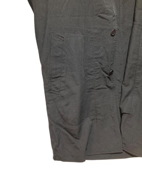 COMME des GARCONS HOMME PLUS（コムデギャルソンオムプリュス）COMME des GARCONS HOMME PLUS (コムデギャルソンオムプリュス) 袖切替コート ブラック サイズ:Mの古着・服飾アイテム