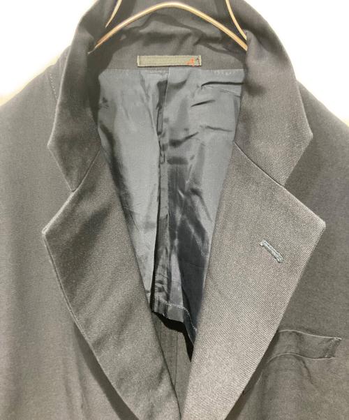COMME des GARCONS HOMME PLUS（コムデギャルソンオムプリュス）COMME des GARCONS HOMME PLUS (コムデギャルソンオムプリュス) チャイナボタン3Bテーラードジャケット ネイビー サイズ:Sの古着・服飾アイテム