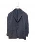 COMME des GARCONS HOMME PLUS（コムデギャルソンオムプリュス）の古着「チャイナボタン3Bテーラードジャケット」｜ネイビー