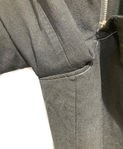 COMME des GARCONS HOMME PLUS（コムデギャルソンオムプリュス）COMME des GARCONS HOMME PLUS (コムデギャルソンオムプリュス) ステッチタックパンツ ブラック サイズ:Sの古着・服飾アイテム