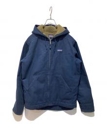 Patagonia（パタゴニア）の古着「Lined Canvas Hoody」｜ネイビー