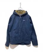 Patagoniaパタゴニア）の古着「Lined Canvas Hoody」｜ネイビー