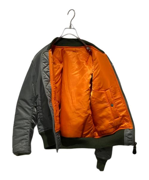 AVIREX（アヴィレックス）AVIREX (アヴィレックス) MA-1フライトジャケット グリーン サイズ:Sの古着・服飾アイテム