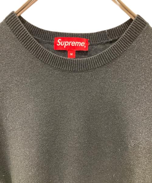 SUPREME（シュプリーム）Supreme (シュプリーム) Metallic LS Top ブラック サイズ:Mの古着・服飾アイテム