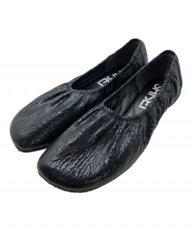 中古・古着通販】SHISEI (シセイ) GATHER BALLET METALIC ブラック