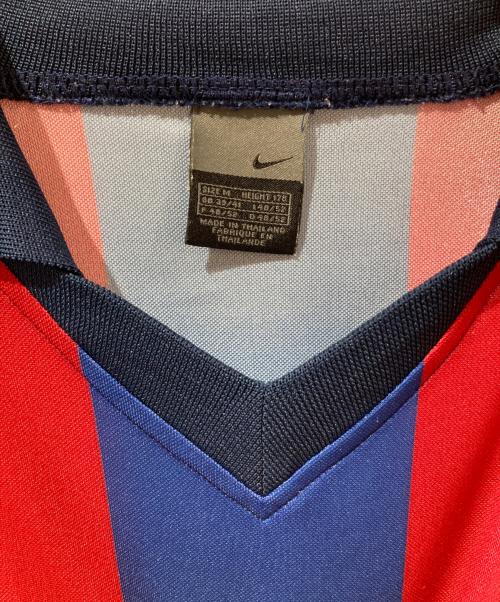 NIKE（ナイキ）NIKE (ナイキ) ゲームシャツ レッド×ネイビー サイズ:Mの古着・服飾アイテム