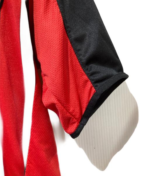 adidas（アディダス）adidas (アディダス) ゲームシャツ ブラック×レッド サイズ:Mの古着・服飾アイテム