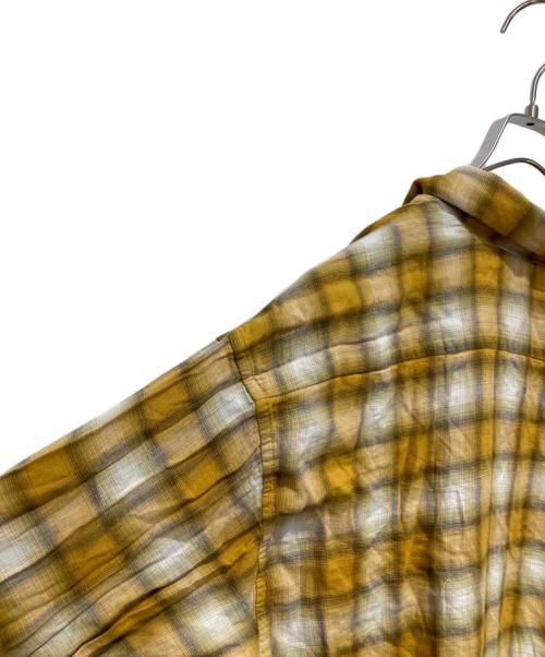 Schott（ショット）Schott (ショット) 長袖シャツ イエロー サイズ:Mの古着・服飾アイテム