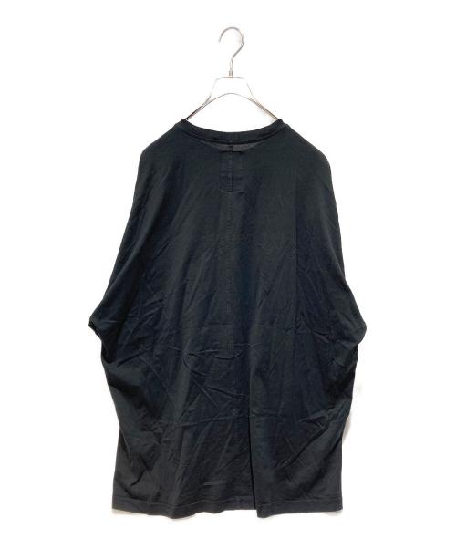 RICK OWENS（リックオウエンス）RICK OWENS (リックオウエンス) Champion (チャンピオン) Tommy T Medium Weight Cotton Jersey Dust T-Stirt ブラック サイズ:Mの古着・服飾アイテム