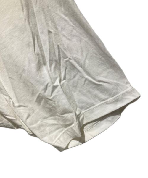 RICK OWENS DRKSHDW（リックオウエンス ダークシャドウ）Rick Owens DRKSHDW (リックオウエンス ダークシャドウ) Lightweight Band Print Level Tee ホワイト サイズ:Ｌの古着・服飾アイテム