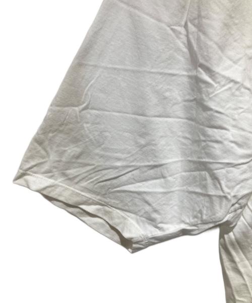 RICK OWENS DRKSHDW（リックオウエンス ダークシャドウ）Rick Owens DRKSHDW (リックオウエンス ダークシャドウ) Lightweight Band Print Level Tee ホワイト サイズ:Ｌの古着・服飾アイテム