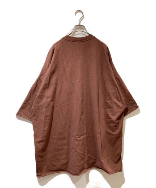 RICK OWENS（リックオウエンス）RICK OWENS (リックオウエンス) TOMMY T ブラウン サイズ:1の古着・服飾アイテム