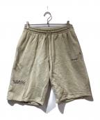 OFFWHITEオフホワイト）の古着「Towel Terry Shorts」｜ベージュ