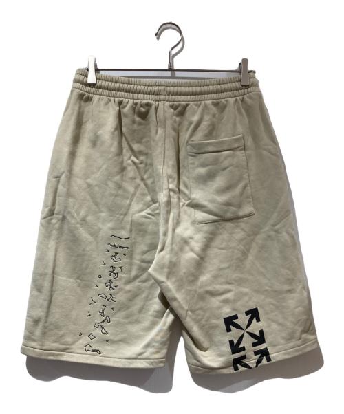 OFFWHITE（オフホワイト）OFFWHITE (オフホワイト) Towel Terry Shorts ベージュ サイズ:Mの古着・服飾アイテム