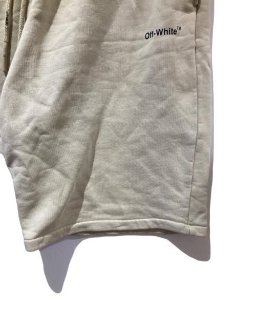 OFFWHITE（オフホワイト）OFFWHITE (オフホワイト) Towel Terry Shorts ベージュ サイズ:Mの古着・服飾アイテム