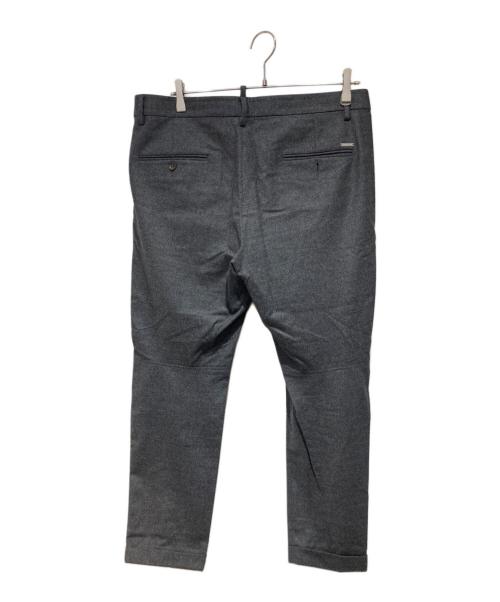 DSQUARED2（ディースクエアード）DSQUARED2 (ディースクエアード) ウールスラックス グレー サイズ:48の古着・服飾アイテム