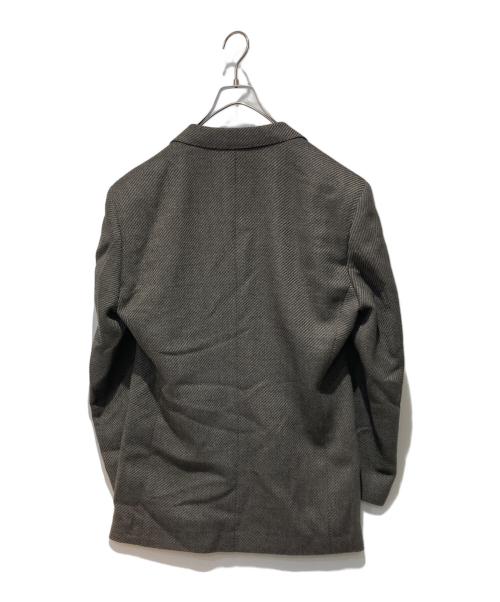 GIORGIO ARMANI（ジョルジオアルマーニ）GIORGIO ARMANI (ジョルジオアルマーニ) ウールテーラードジャケット グレー サイズ:50の古着・服飾アイテム