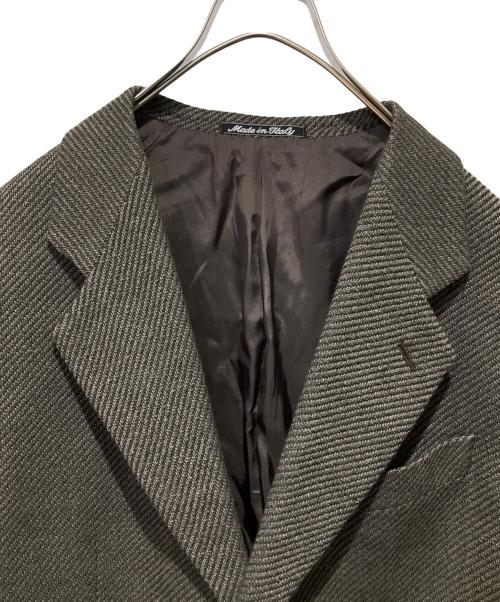 GIORGIO ARMANI（ジョルジオアルマーニ）GIORGIO ARMANI (ジョルジオアルマーニ) ウールテーラードジャケット グレー サイズ:50の古着・服飾アイテム