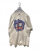 eYe COMME des GARCONS JUNYAWATANABE MAN×LEVI'Sアイ コム デ ギャルソン ジュンヤ ワタナベ マン×リーバイス）の古着「綿度詰め天竺 Levi's Wネーム T904」｜ベージュ