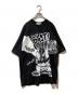 COMME des GARCONS SHIRT（コムデギャルソンシャツ）の古着「グラフィックTシャツ」｜ブラック