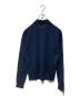 PRADA (プラダ) ニットポロシャツ ネイビー サイズ:46：24000円