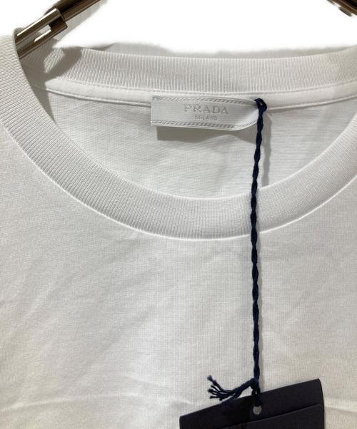 PRADA（プラダ）PRADA (プラダ) コットンTシャツ ホワイト サイズ:Mの古着・服飾アイテム