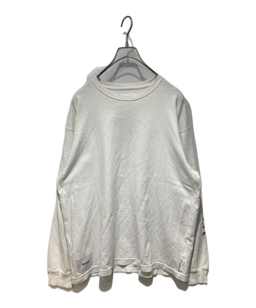 WTAPS（ダブルタップス）WTAPS (ダブルタップス) OBJ 03 / LS / COTTON. FORTLESS ホワイト サイズ:01の古着・服飾アイテム