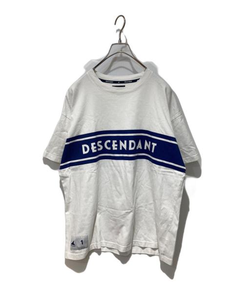 DESCENDANT（ディセンダント）DESCENDANT (ディセンダント) posh origanic cotton ss tee ホワイト サイズ:1の古着・服飾アイテム