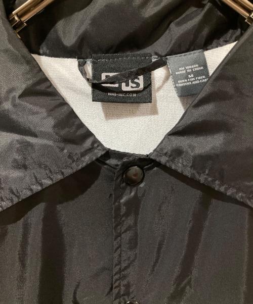 NHS（エヌエイチエス）NHS (エヌエイチエス) コーチジャケット ブラック サイズ:Mの古着・服飾アイテム
