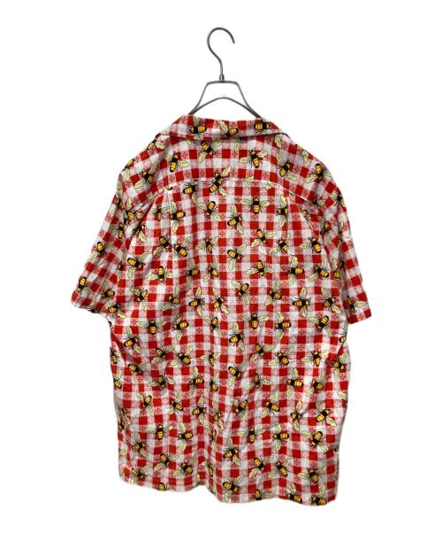 Reminiscence（レミニセンス）Reminiscence (レミニセンス) オープンカラーシャツ レッド サイズ:Ｌの古着・服飾アイテム