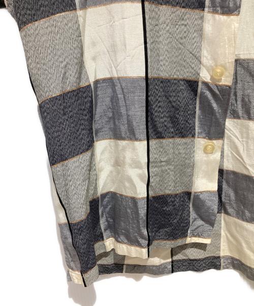 paddle and saddle（ー）paddle and saddle (ー) チェックシャツ グレー サイズ:15-15 1/2の古着・服飾アイテム