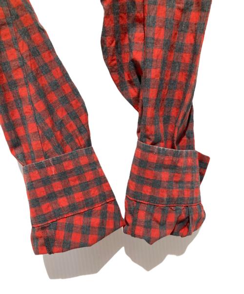 Vivienne Westwood（ヴィヴィアンウエストウッド）Vivienne Westwood (ヴィヴィアンウエストウッド) チェックシャツ レッド サイズ:36の古着・服飾アイテム